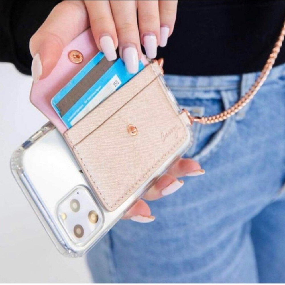 The Casery Crossbody Phone Pocket RFID Blocking Vegan NEW